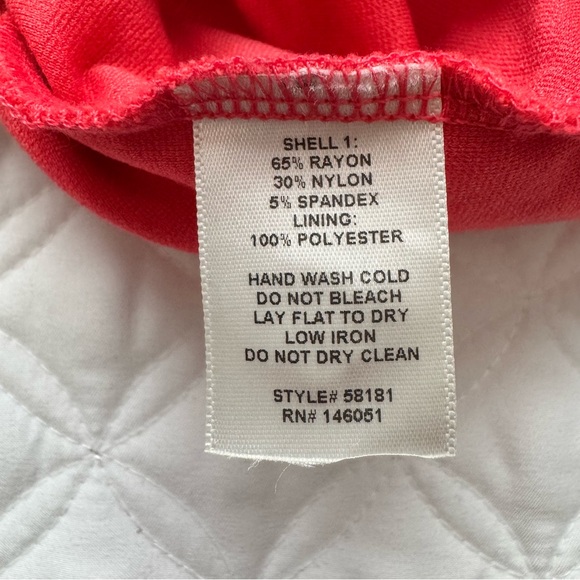 Monteau Los Angeles Coral Bodycon Spaghetti Strap Halter Mini Dress - Size XS - Picture 10 of 10